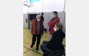 Aurélie Sciara, une visite au club