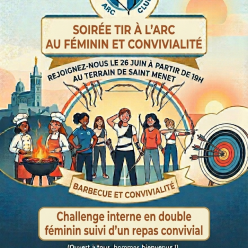 Soirée Tir à l'Arc au Féminin & Convivialité !